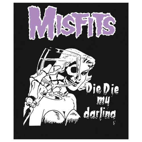 Parche de tela - Misfits - Die die my darling (052)