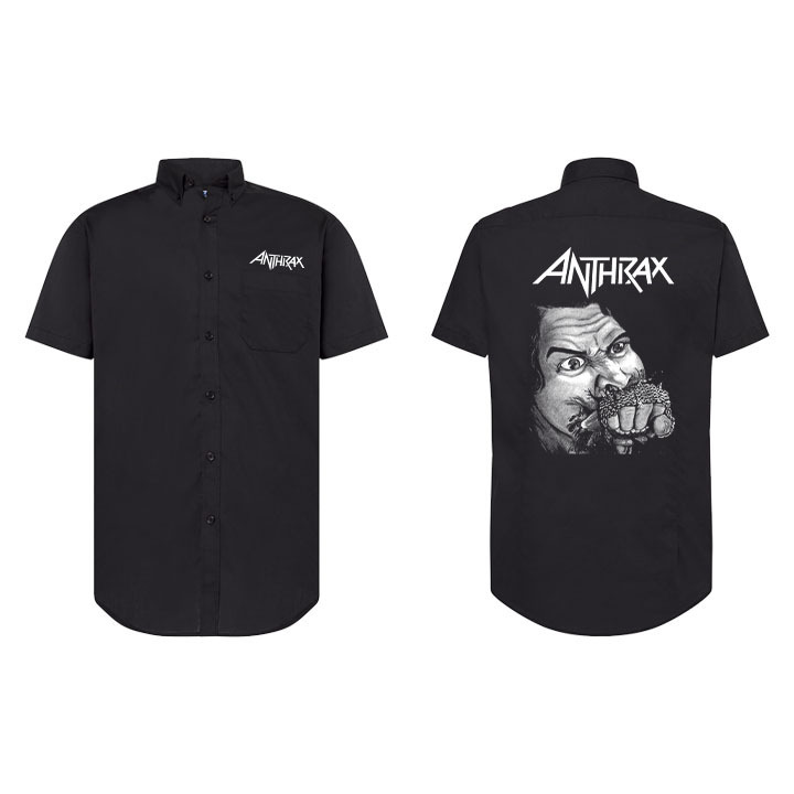 Camisa de manga corta hombre - Anthrax - Fistful Of Metal (448)
