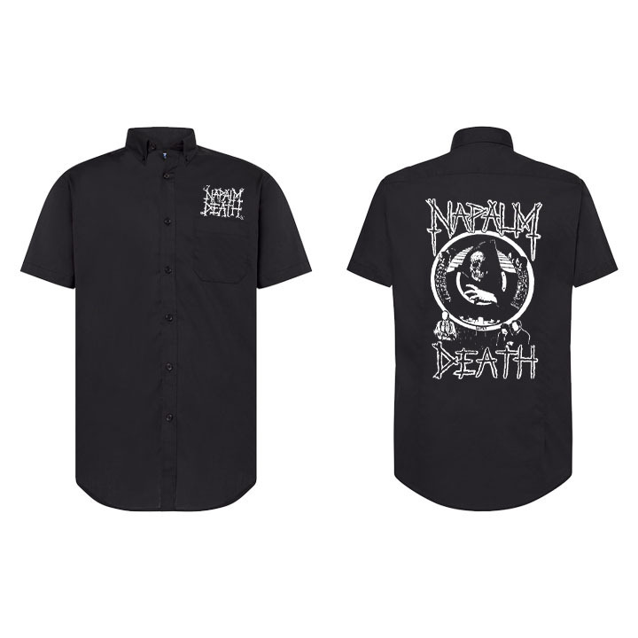 Camisa de manga corta hombre - Napalm Death - Life (002)