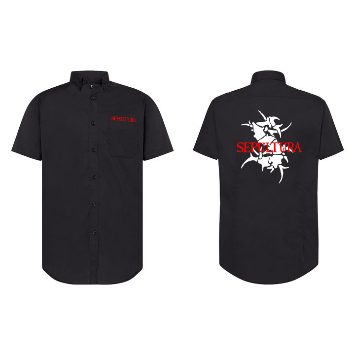 Camisa de manga corta hombre - Sepultura - 90'S (030)