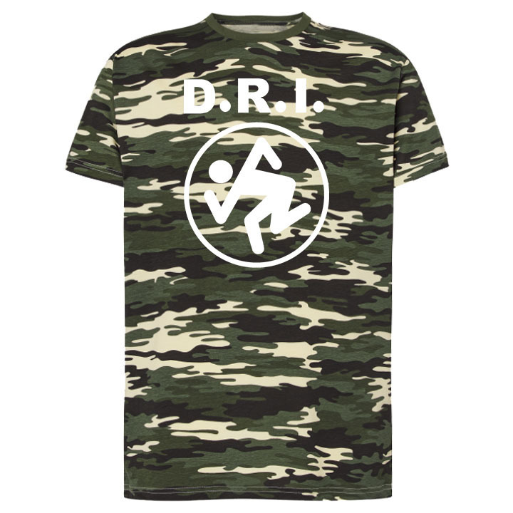 Camiseta de camuflaje corta hombre - D.R.I. (021)