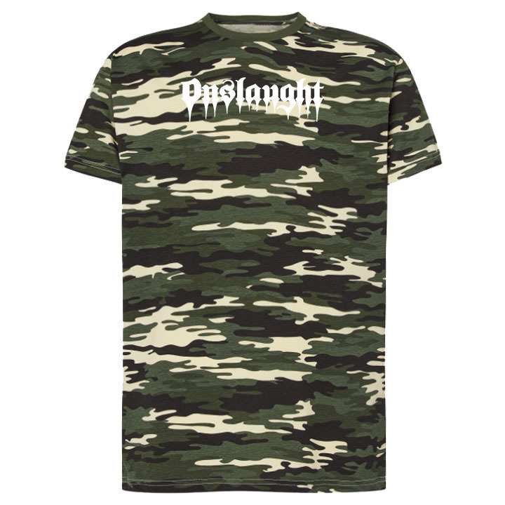 Camiseta de camuflaje corta hombre - Onslaught (026)
