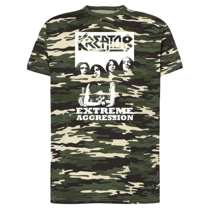 Camiseta de camuflaje corta hombre - Kreator - Extreme (027)