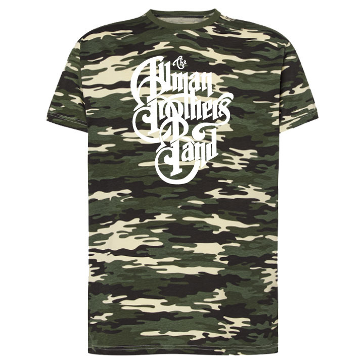 Camiseta de camuflaje corta hombre - Allman Brothers Band (075)