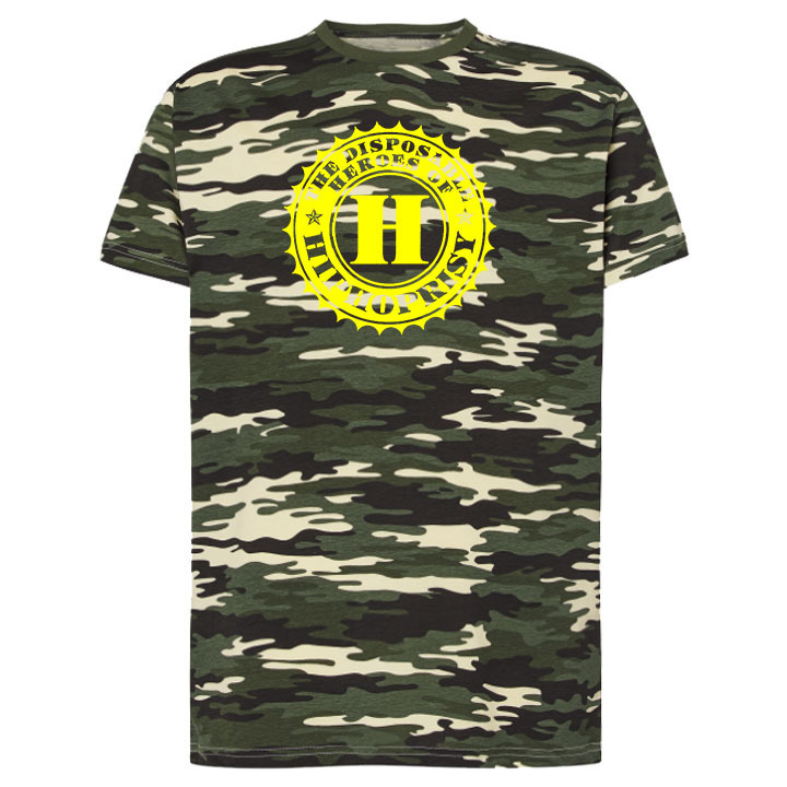 Camiseta de camuflaje corta hombre - Disposable Heroes Of Hiphoprisy (1243)