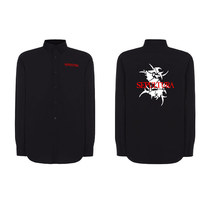 Camisa de manga larga hombre - Sepultura - 90'S (030)