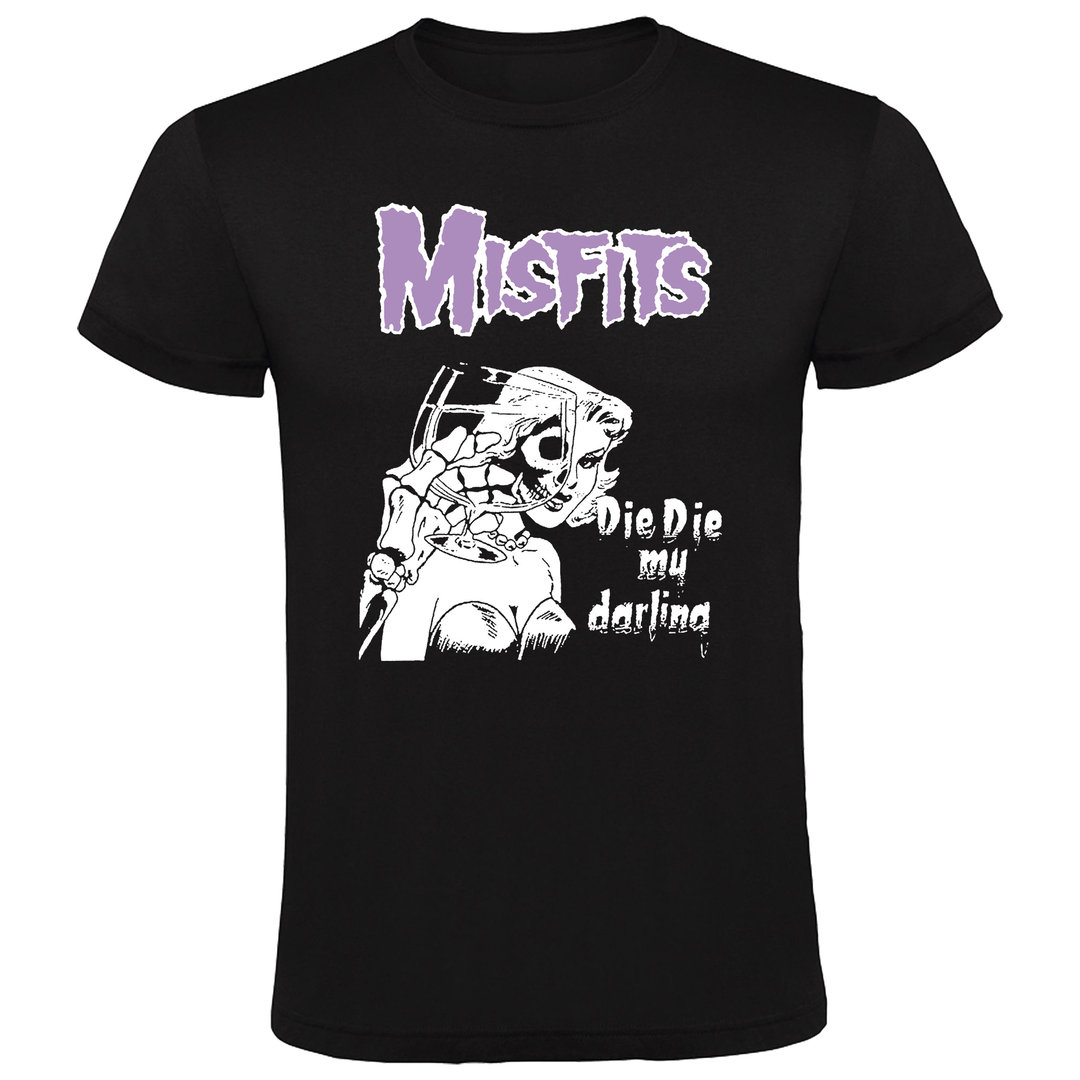 Camiseta de manga corta de hombre - Misfits - Die Die My Darling (052)