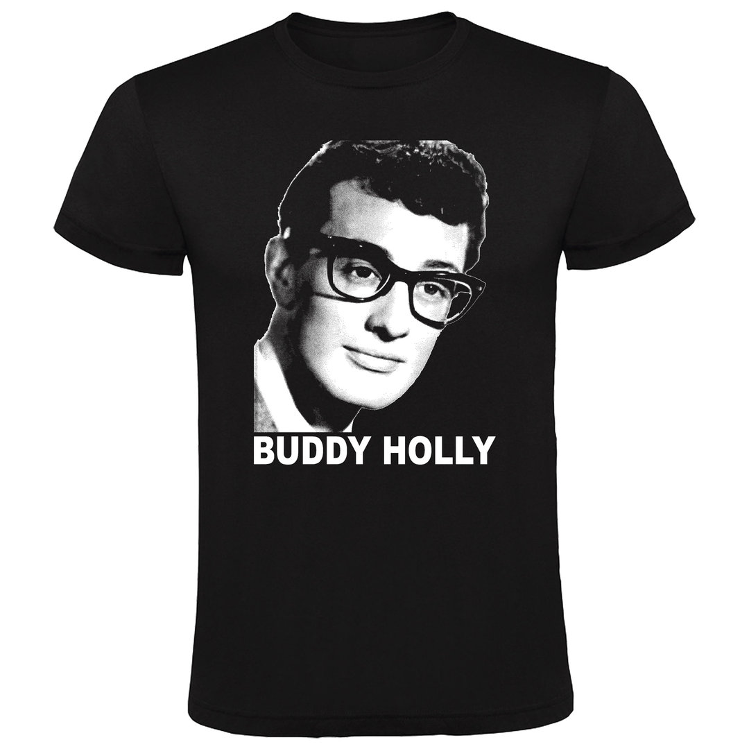 Camiseta de manga corta de hombre - Buddy Holly (069)