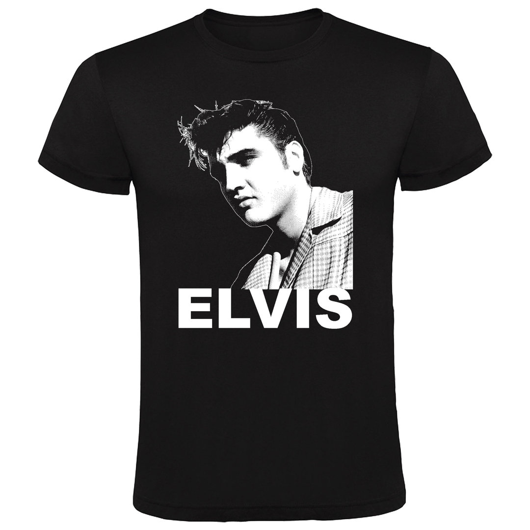 Camiseta de manga corta de hombre - Elvis Presley (071)