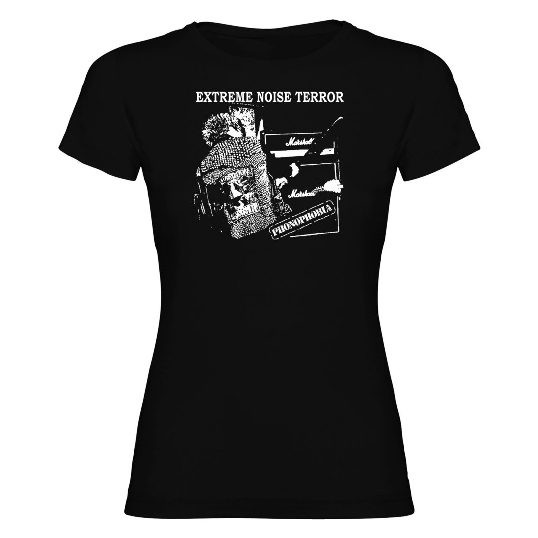 Camiseta de manga corta de mujer - Extreme Noise Terror - Phonophobia (007)