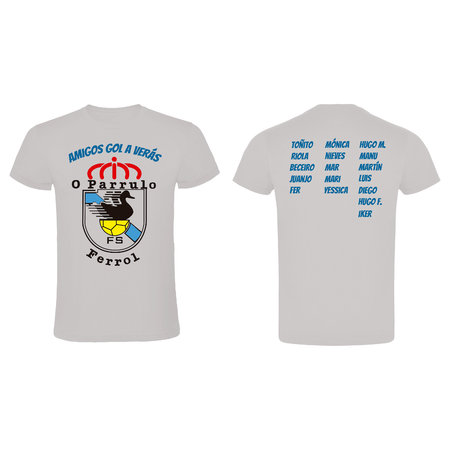 Camisetas de manga corta sublimadas para el equipo de fútbol ''O Parrulo Ferrol''.\\n\\n06/06/2022 11:24