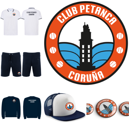 Diseño y creación del logo e impresión de la equipación completa del Equipo Club Petanca Coruña.\\n\\n25/09/2023 17:39